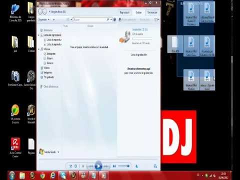 GRABAR MUSICA EN UN CD grabar musica en un cd: