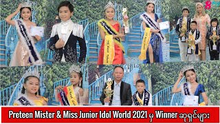 Preteen Mister & Miss Junior Idol World 2021
