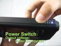Palm Like Portable Laptop Solar Charger w/ 16000mAh Battery