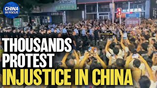 Outrage In China Thousands Protest School Bullying, Authorities