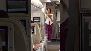 Pramugari Batik Air Announcement Sebelum Take Off