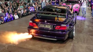 Supercars Revving At Car Show - Jesko, 1000Hp Rs6, Loud Aventador, Twin Turbo R8, Elva, Rx7, Supra