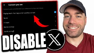 How To Disable Sensitive Content On X Pc Only