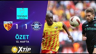 Merkur Bets Kayserispor 1-1 A. Demirspor - Highlightsözet Trendyol Süper Lig - 202324