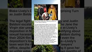 Blake Livelys Deposition Takes Surprising Turn As Justin Baldoni Appears