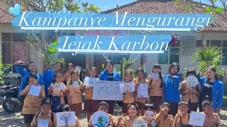 Kampanye Mengurangi Jejak Karbon Projek A Hidup Berkelanjutan Kelas X Blasman 2023