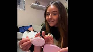 Cute Girl Tickled