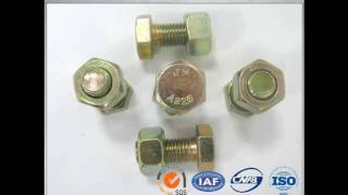 Asme B 18 2 1 Astm A307 Grade A Yellow Zinc Plated 1 14 Hex Bolt
