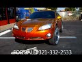 AceWhips.NET- Candy Gold Pontiac Grand Prix on 28" DUB Billionaire Floaters- FOR SALE