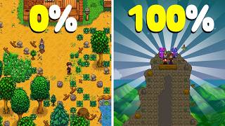 Can Two Pros 100% Stardew Valley In Under Two Years? - Full Movie