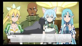 Cat Ears And Jail!? - Sword Art Online: Lost Song Funny Scene