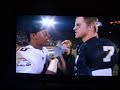 Clausen takes no Sheot after the BC game.. 2009