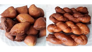 , Uburyo 2 Butanduka Ushobora Gukora Amandazi Cooking African Donuts In 2 Ways