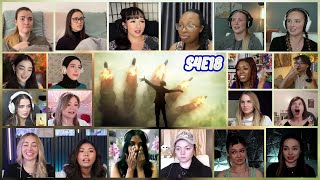 Attack On An Season 4 Episode 18 Girls Reaction Mashup 進撃の巨人