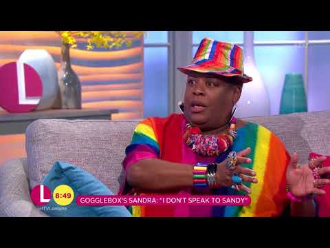 Gogglebox's Sandra Martin is Still Friends With Sandy | Lorraine