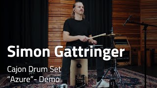 Meinl Percussion - Cajon Drum Set - Simon Gattringer - "Azure" Demo