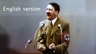 Adolf Hitler Speech In English Before Ww2 1935