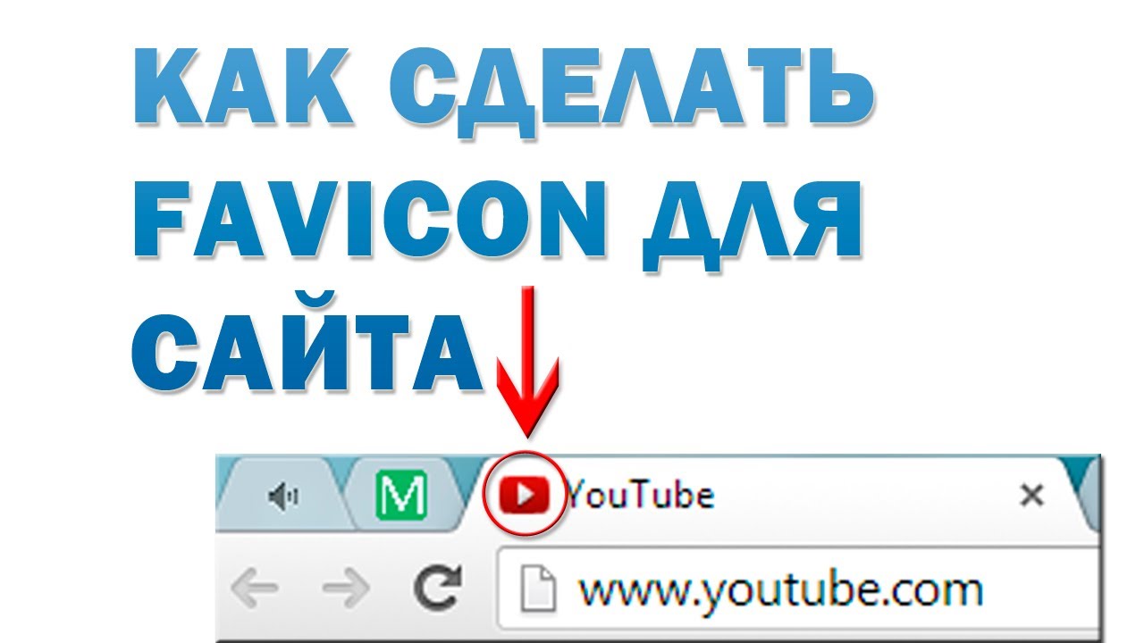 Как сделать favicon для сайта