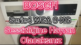 Bosch Serie4 Çamaşır Makinesi - Genel İnceleme - Sessizliğine Hayran Olacaksınız Wga Serisi