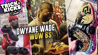 #1 Sneaker Artist Sierato Makes Customs For DWYANE WADE! D Wade's WHOLE CAREER On A Shoe 😱