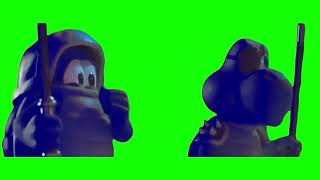 Dark Bowser - Super Mario Bros Movie Green Screen