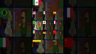 Homer Simpson Vs Ned Flanders Okily-Dokily In Different Languages