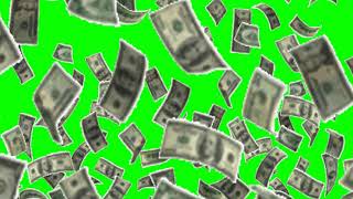 Make It Rain Money Shower On Green Screen - Vfx For Video Editing