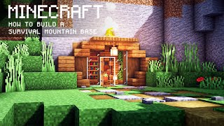 Minecraft How To Build A Survival Mountain Base