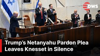 Trumps Request In Parliament Calls On Herzog To Pardon Netanyahu During Gaza Peace Address Ac1E