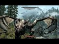 OMFG - Skyrim - Horse vs Dragon EPIC!