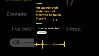 Hyperbole Definition