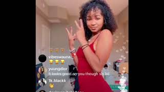 Dymondflawless Live Talking About Her Body