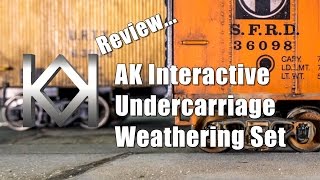 Ak Interactive Weathering Set - Trains - Undercarriage