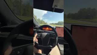 Tesla Model S Plaid 0-100 Drag Strip Mode Launch