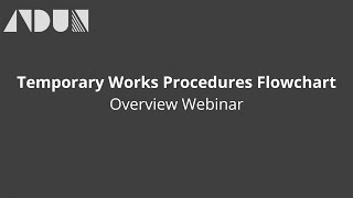 Bs5975 Temporary Works Procedures Flowchart Overview