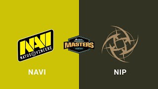Navi Vs Nip - Group B - Bo3 - Inferno - Corsair Dreamhack Masters Malmö 2019