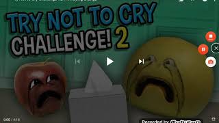 Annoying Orange Try Not To Cry Challenge 2 But With Alphablocks Scenes