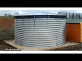 steel water storage tanks