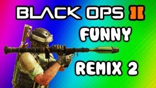 Black Ops 2 Funny Moments Remix Song 2 Puncake, Rage, No God Dayum, Trolling, Game Chat