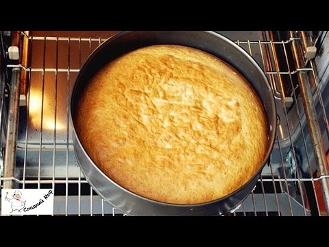 Банановый пирог с молоком рецепт