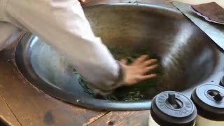Processing Longjing in Hangzhou