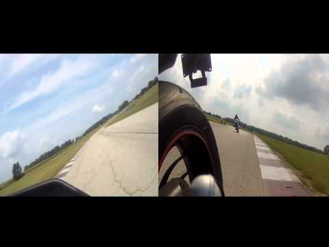 LSB 2013 Trackday split screen
