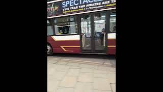 A Lothian Buses Wright Eclipse Gemini 2 Volvo B9Tl At Princes St On Route 33 To Millerhill.