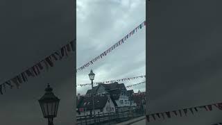 A Drive Through A Village In Germany