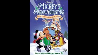 Opening To Mickeys Magical Christmas Snowed In At The House Of Mouse 2001 Dvd