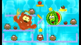Hungry Little Bear Om Nom Gameplay Walkthrough Part - All Levelschaptersepisodes Ios, Android