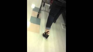 Candid Sniplet Of Woman In Store