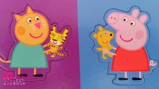 Свинка Пеппа И Друзья - Собираем Пазлы Для Малышей Peppa Pig Merry Nika