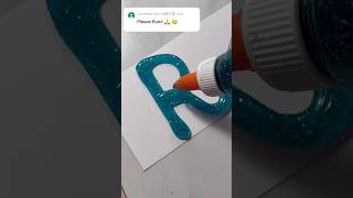Jai Essayé Des Méthodes De Lettrage À La Colle Virale Une Seule A Survécu, , , ...