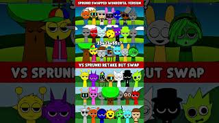 Sprunki Swap Roles Wonderful Version Vs Retake Swapped - Incredibox Sprunki Animation